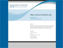 Tablet Screenshot of munitech.org